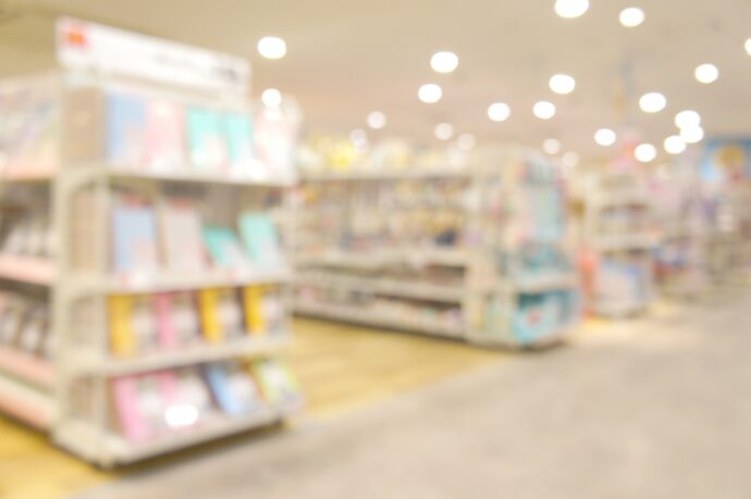 画像：文房具売り場のイメージ
