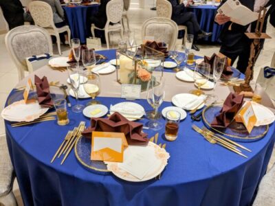 画像：結婚式のテーブルコーディネート
