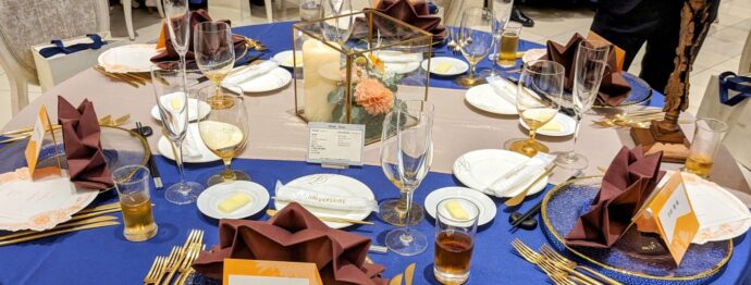 画像：結婚式のテーブルコーディネート