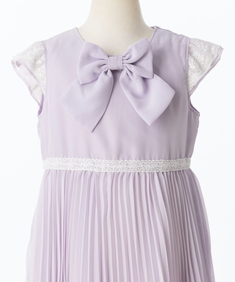 画像：パステルパープルの子ども用ドレス