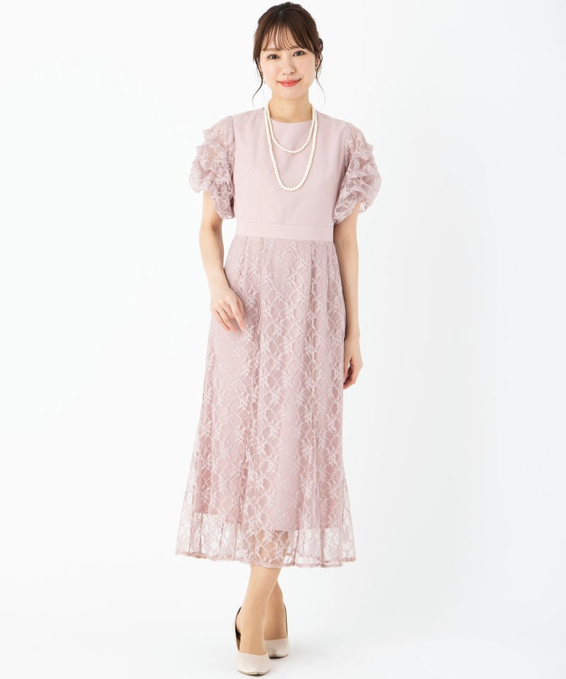 画像：半袖のドレス見本