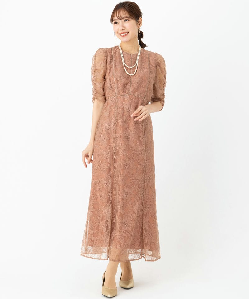画像：ドレスのコーディネート例