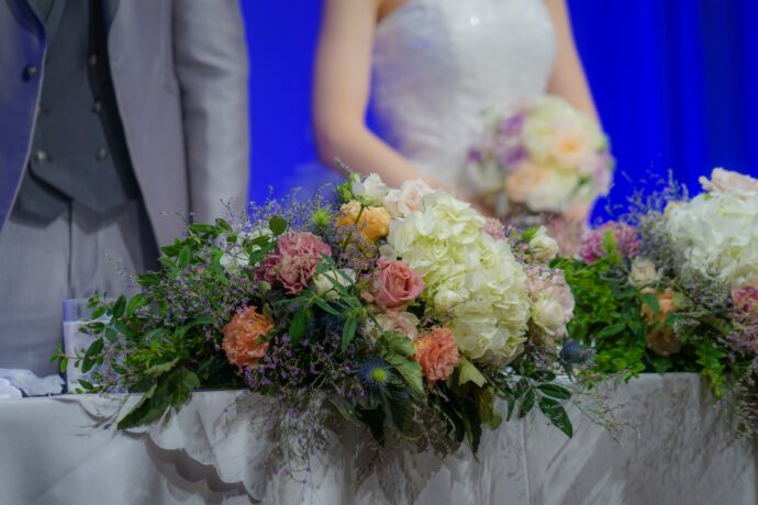 画像：高砂装花