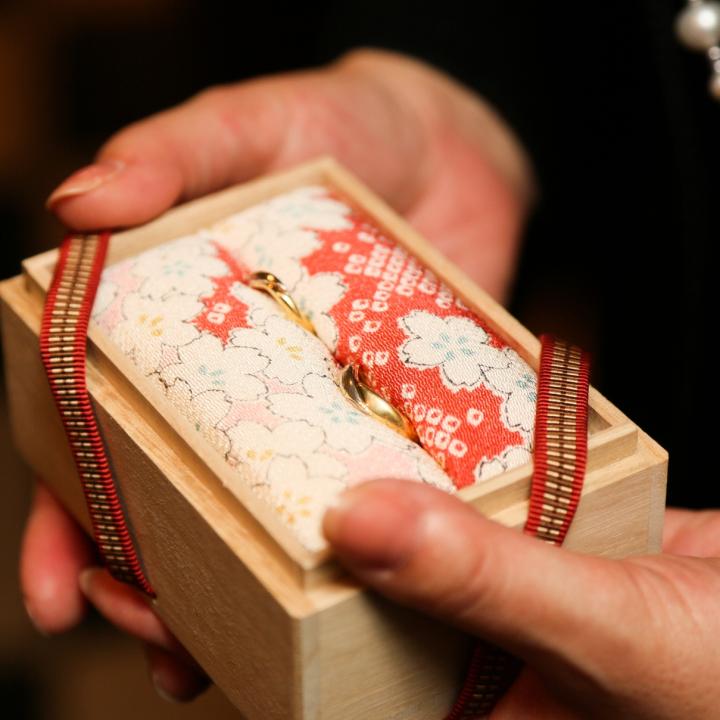 神前式で指輪交換はする？ リングピローは必要？