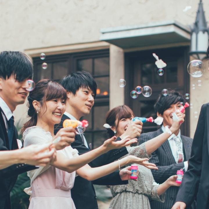 結婚式でシャボン玉演出をするときの注意点！ 挙式時の落とし穴とは