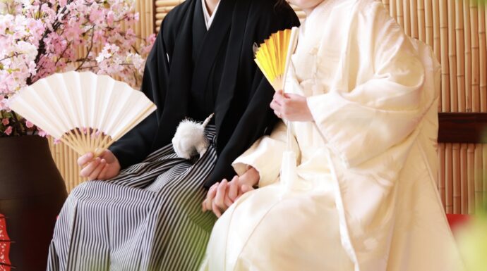 画像：和装の前撮り写真