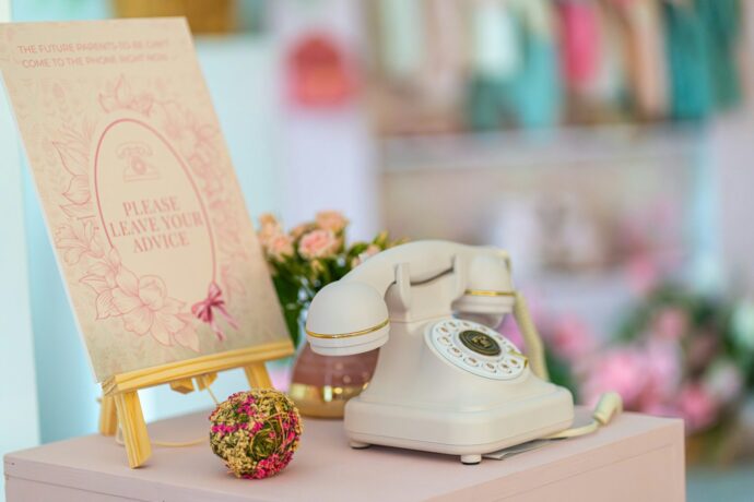 画像：飾られているゲストブック