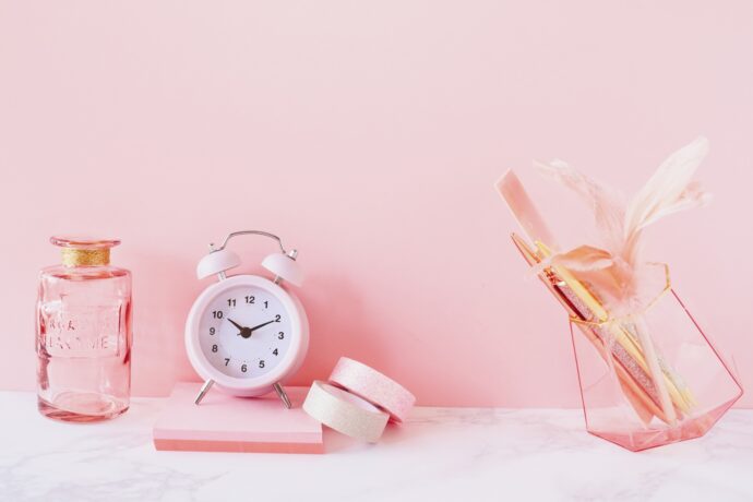 画像：ピンクの小物